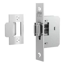 Fecho Rolete Porta Pivotante Madeira Stam Cromado Sem Chave Foto mini 2