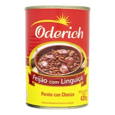 Feijão com Linguiça Oderich Lata 420g Foto mini 2