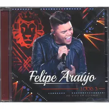 Felipe Araújo Cd 1 Dois 3 Ao Vivo Em Goiânia Novo Original Foto  mini 1