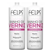 Felps Banho Verniz Shampoo Condicionador 2x1l + Mascara Tratamento Foto mini 2