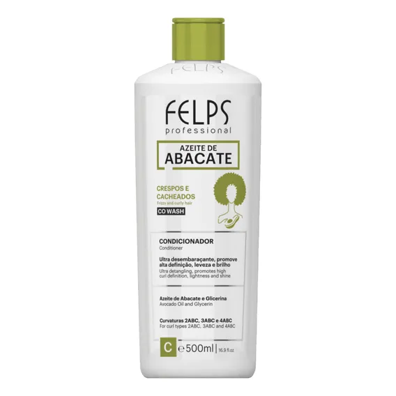 Felps Cachos Azeite Abacate Condicionador 500ml Foto 1