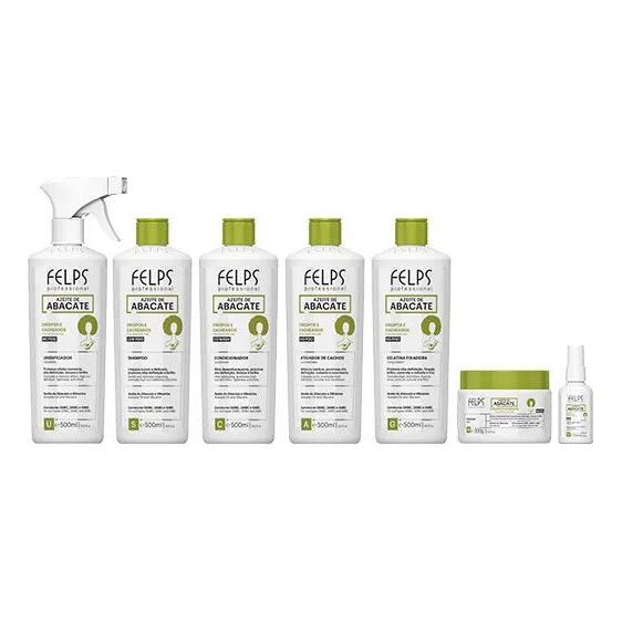 Felps Cachos Azeite De Abacate Kit Completo + Foto 1