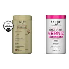 Felps Máscara Hipernutrição Marula 1kg+ Banho De Verniz 1kg Foto mini 1