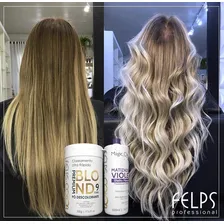 Felps P贸 Descolorante Premium Blond 9 Tons Dust Free 500g Foto mini 2