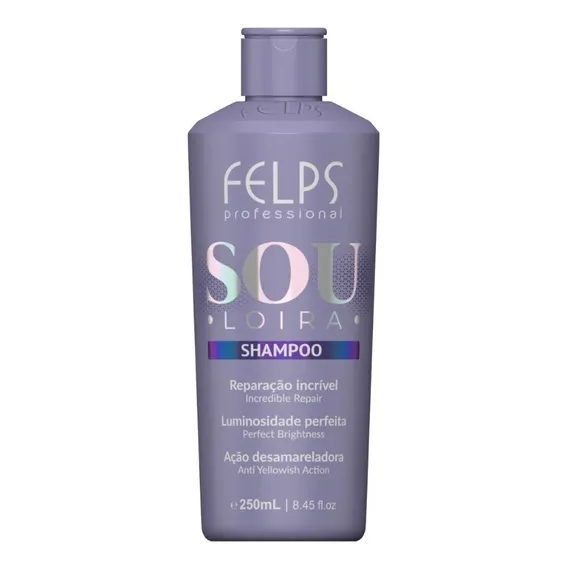 Felps Profissional Sou Loira Shampoo 250ml Foto 1