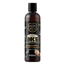 Felps Shampoo Masculino Barba Cabelo Poker Men 240ml Foto mini 3