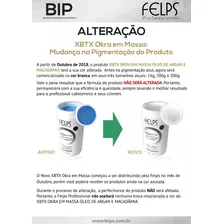 Felps Xbtx De Okra Em Massa Óleo De Argan E Macadâmia 500g Foto mini 4