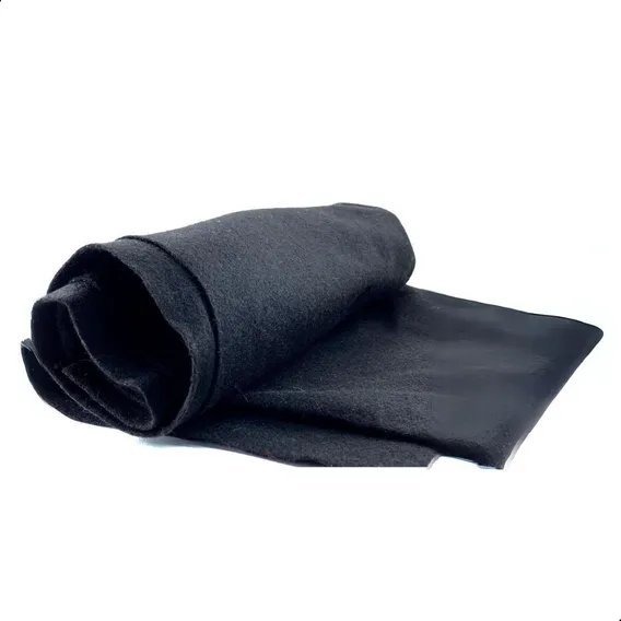 Feltro Liso Santa Fé 2x1,40 Metros Preto P/ Linda Decoração Cor 34 Preto Foto 1
