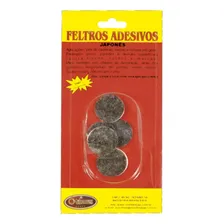 Feltro Redondo Medida 2,5cm Com 8 Peças Overtime Foto mini 1