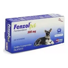 Fenzol Pet Vermífugo 500mg 1 Cx C/ 6 Comp - Agener Foto mini  2