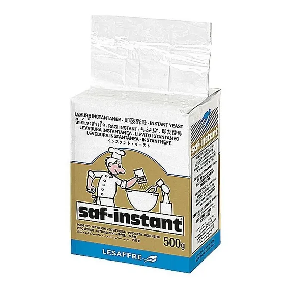Fermento Biol贸gico Seco Levasaf - 500g - Massa Doce Foto 1