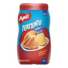 Fermento Quimico Em Po Apti 200g - Kit C/ 3 Foto mini 1