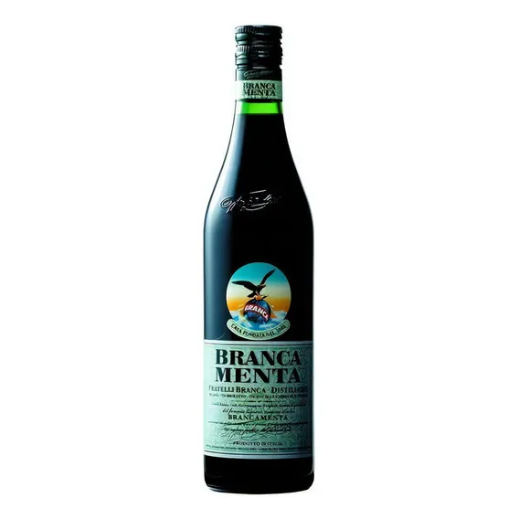 Fernet Branca Menta 1 Litro - Fernet Menta Italiana Original Foto 1