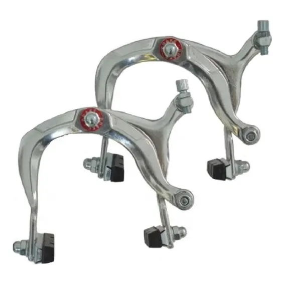 Ferradura Freio Caloi Cross Extra Light Al 26 24 20 72-90mm Cor Natural Polido Foto 1