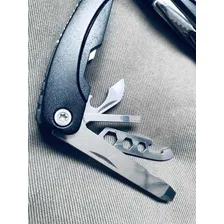 Ferramenta Alicate Canivete Multifuncional Inox Suiço Rambo Foto mini 4