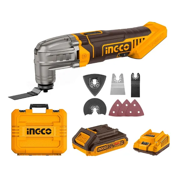 Ferramenta oscilante multiuso Ingco 20v Bat+ Carg Foto 1