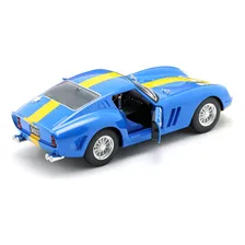 Ferrari 250 Gto Bburago 1:24 Azul Bur-26305-az Foto mini 3