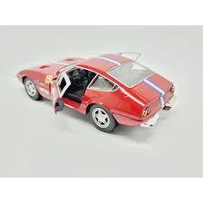 Ferrari 365 Gtb Carro Miniatura 1/24 Metal Coleção Burago Foto mini 3