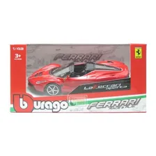 Ferrari Laferrari Aperta Race & Play Box 1/43 Burago Foto mini 1
