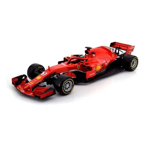 Ferrari Sf-71h 2018 Kimi Raikkonen 1:18 Burago Foto 1