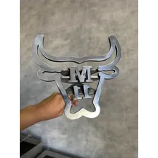 Ferro De Marcar Gado Em Aço Inox 304 - Letras Desenhadas Foto mini  2
