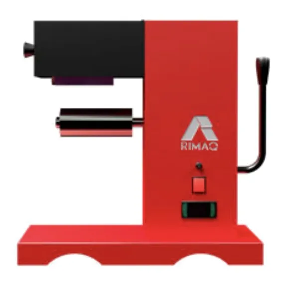 Ferro de transferĂȘncia Rimaq Stamp 360° vermelho e preto Foto 1