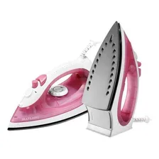 Ferro Passar Roupa A Vapor Antiaderente 127v Rosa Multilaser Foto mini 3