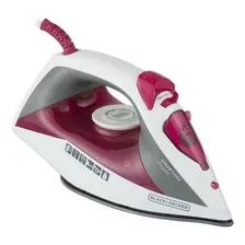 Ferro Passar Vapor Blackdecker Fx2200 Antiaderente1200w Cor Branco/rosa 110v Foto mini 1