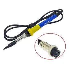 Ferro Solda Cabo Yaxun 5 Pinos Fêmea 878d+ 881d 110v/220v Foto mini  3