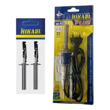 Ferro Solda Hikari Sc-plus 40 + 2 Resistência 127v / 220v Foto  mini 1