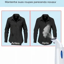 Ferro Vaporizador Passadeira Vaporeto Vertical Portátil Higieniza Foto mini  3