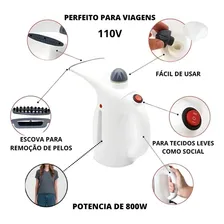 Ferro Vaporizador Passadeira Vaporeto Vertical Portátil Higieniza Foto mini  2