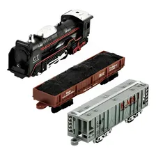 Ferrorama Trem Brinquedo Menino Express Locomotiva 13 Peças Foto mini 3