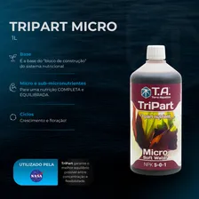 Fert Tripart Micro 1l Antigo Flora Micro Gh Base Npk Premium Foto mini 2