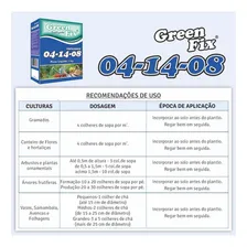 Fertilizante Adubo Npk 04-14-08 1kg Agribrás Foto mini 2