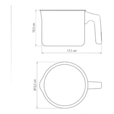 Fervedor 12cm 1l Antiaderente Chumbo Aluminio Tramontina Foto mini 4
