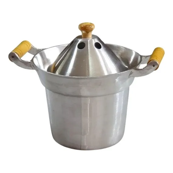 Fervedor De Leite Inderramável Aluminio Fundido Batido 2,5 Cor Polido Foto 1