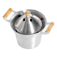 Fervedor De Leite Inderramável Aluminio Fundido Batido 2,5 Cor Prateado Foto mini 2