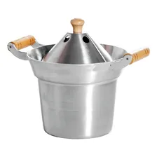 Fervedor De Leite Inderramável Aluminio Fundido Batido 2,5 Cor Prateado Foto mini 1