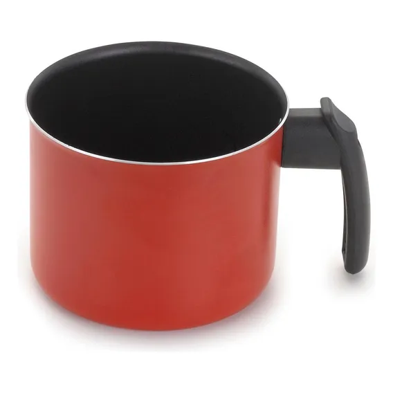 Fervedor Leiteira Antiaderente 14cm Vermelho 1,7 Litros Foto 1