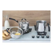 Fervedor Tramontina Duo Silicone Inox Fundo Triplo 2 Litros Foto mini  2
