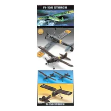 Fi 156 Storch 1/72 Morane Saulnier Academy Modelo 12459 Foto mini 4