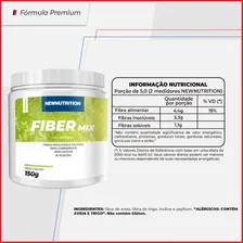 Fiber Mix Newnutrition 150g Sabor Natural Foto mini 2