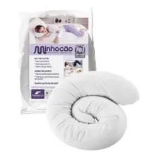 Fibrasca travesseiro corpo anatômico minhocão multiuso 1.5m cor branco Foto mini 2