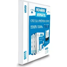 Fichário 4 Argolas Plástico A4 Versátil Branco Escritório Foto  mini 1