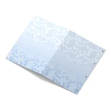 Fichário Universitário Em Pvc Cristal Stitch - Dac Foto mini 4