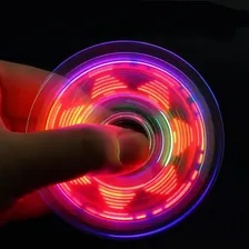 Fidget Toy Hand Spinner Com Luzes De Led Foto mini 3