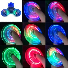 Fidget Toy Hand Spinner Com Luzes De Led Foto mini 1