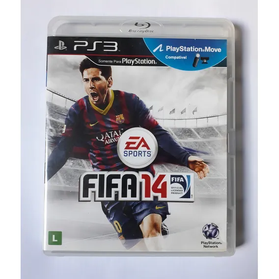 Fifa 14 Futebol Messi Midia Fisica Playstation 3 Ps3 Play3 Foto 1
