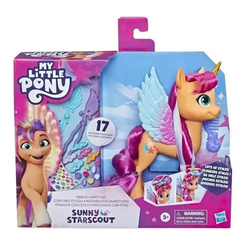 Figura Brinquedo My Little Pony Sunny Starcout F3873 Hasbro Foto 1